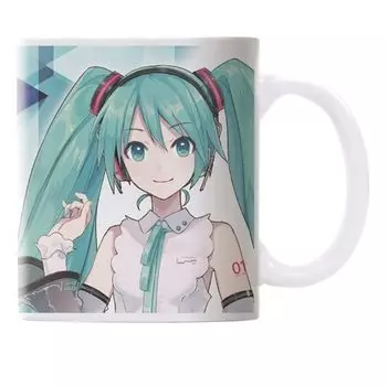 Cospa Hatsune Miku NT Hatsune Miku NT Полноцветная кружка x Приблизительно. В9,5 8см