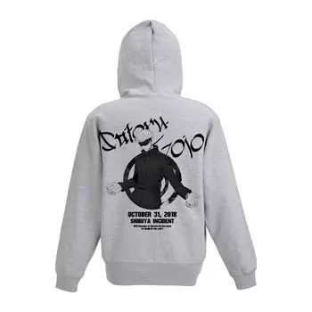 Cospa Jujutsu Kaisen Satoru Gojo Zip Parka Shibuya Jihen MIX GREY Размер M [Официальный] вер.
