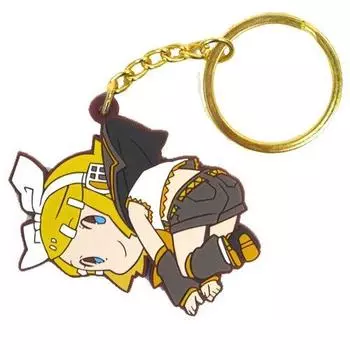 COSPA Kagamine Rin Kagamine Rin Tsumamare Keychain Height x Width 4.8 5.6cm 4504-1201