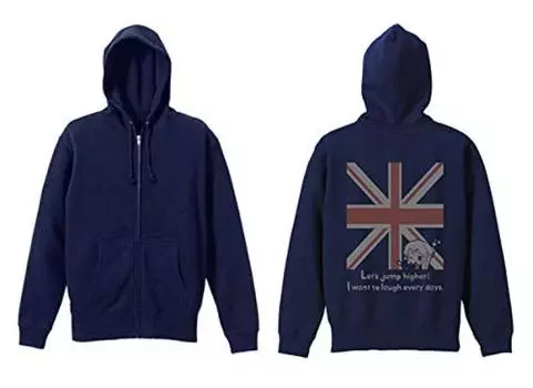 Cospa Kiniro Mosaic Pretty Days Karen Kujo Zip Parka NAVY L size