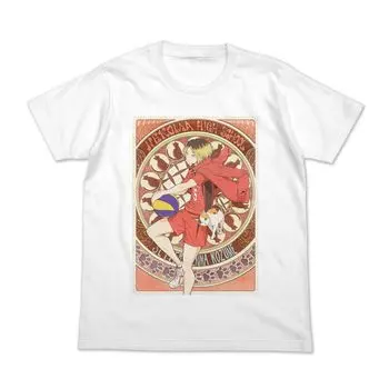 Cospa Kozume Polishing Full Color Flying WHITE L size [Official] Haikyu!! T-shirt Ver. белый