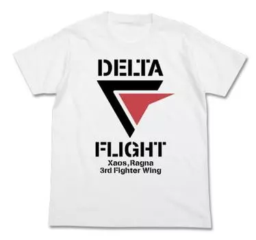 Cospa Macross Delta Delta Platoon T-shirt WHITE L size