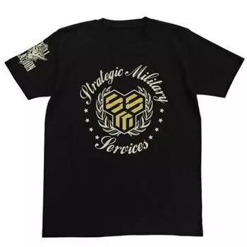Cospa Macross FRONTIER S.M.S Skull Platoon T-shirt BLACK M size