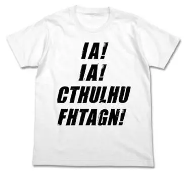 COSPA Мискатоникский университет Отдел закупок Белый Ia!Футболка Kutofu Размер L белый