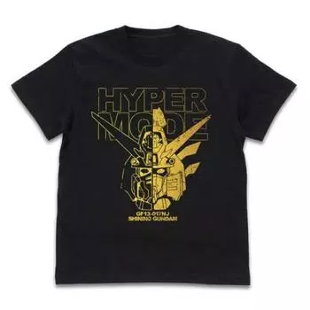 Cospa Mobile Fighter G Gundam Shining Gundam Hyper Mode T-shirt BLACK M size