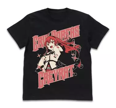 Cospa Mushoku Tensei будь серьезен, когда я пойду в другую футболку Eris Boreas Greyrat BLACK L size ~I ll world~ чёрный