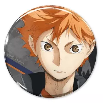 COSPA [Official] Haikyu Shoyo Hinata Can Badge Ver.1.0 Diameter 6.5cm Made of Aluminum