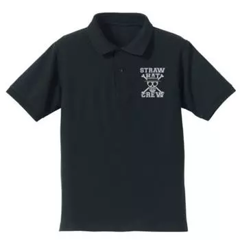 [COSPA] One Piece Straw Hat Pirates Polo Shirt Black Size:XL