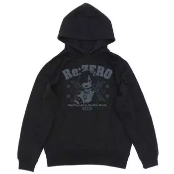 Cospa Re:ZERO -Starting Life in Another World- Rem Pullover Parka BLACK L size