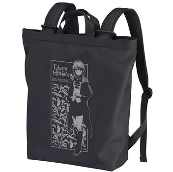 Cospa Realist Hero s Kingdom Reconstruction Record Rishia Elfrieden 2way Backpack BLACK Approx. В44 x Ш30 x Г14см