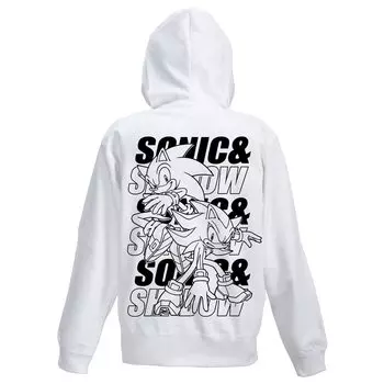 Cospa Sonic the Hedgehog SONIC SHADOW Zip Parka WHITE размер S & белый