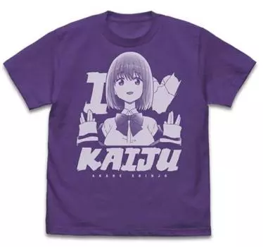 Cospa SSSS.GRIDMAN Akane Shinjo T-shirt VIOLET PURPLE M size