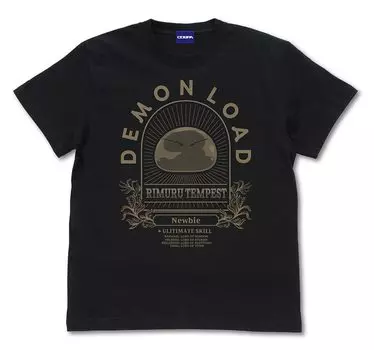 Cospa That Time I Got Reincarnated as a Slime Demon Lord Rimuru BLACK XL size T-shirt чёрный