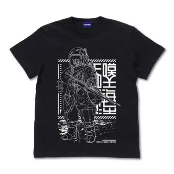 Cospa TV Anime [Kaina of the Great Snow Sea] Kaina of the Great Snow Sea T-shirt BLACK XL size