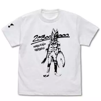 Cospa Ultraman Baltan Alien WHITE XL size T-shirt белый