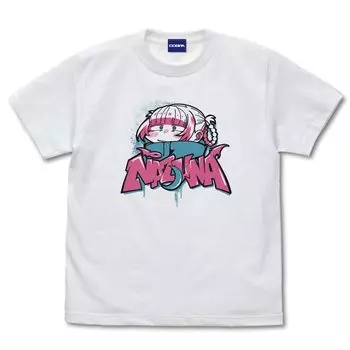 Cospa Yofukashi no Uta Nazuna Paint Art T-shirt WHITE M size