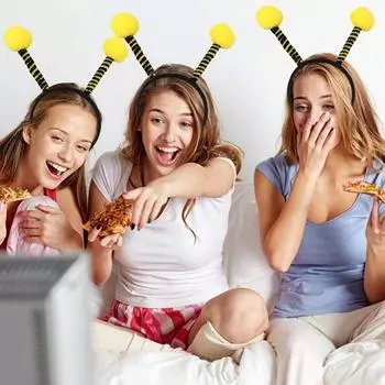 Cosplay Animal Hair Hoop Bee Tentacle Headband Children Hair Accessories Korean Style Headwear A