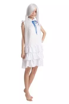 Cosplay Menma Style Cosplay Party Costume Clothes Event Costume Costume [Cosplay Costume] (XL) белый