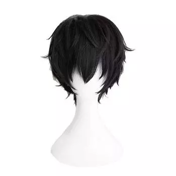 Cosplay Persona Anime 5 Amamiya Ren School Uniform Coat Shirt Pants Skirt Wig Wig Only,30cm/11.81in