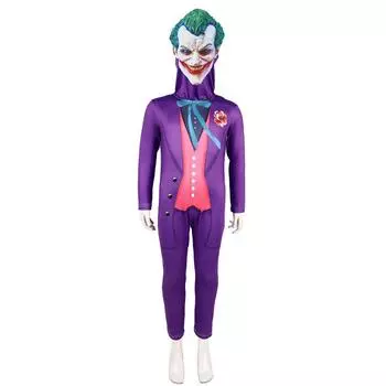 Cosplays Joker Costume Cartoon Jumpsuits Halloween Partys Stage Performance 150cm
