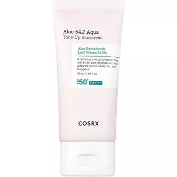 COSRX Aloe 54.2 Aqua Tone-Up Sunscreen SPF50+ PA++++, 50 мл, 1 шт.