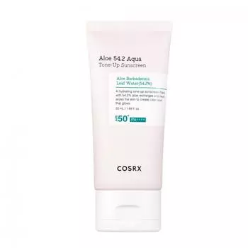 COSRX Aloe 54.2 Aqua Tone-Up Sunscreen SPF 50+ PA++++ 50 мл, Быстро впитывающийся, Корейская косметика, Kbeauty, пробник