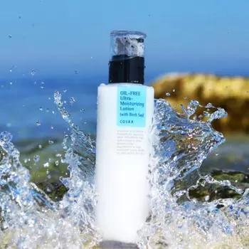COSRX Безмасляный ультраувлажняющий лосьон (с березовым соком), Жирная кожа, Кожа, склонная к акне, Корейская косметика, Kbeauty, образец