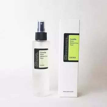 COSRX Тоник Centella Water Alcohol-Free, увлажняющий, успокаивающий, pH-баланс, корейская косметика, Kbeauty, образец