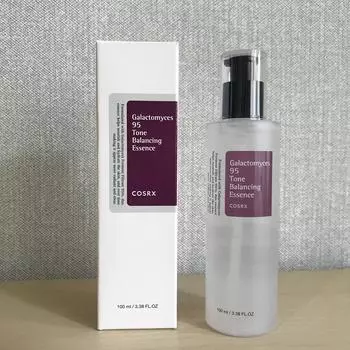 COSRX Galactomyces 95 Тональная балансирующая эссенция, отбеливающая, против морщин, сияющая, Kbeauty, корейская косметика, образец