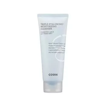 COSRX Hydrium Triple Hyaluronic Moisturizing Cleanser 150ml - Увлажняющее очищающее средство с тройной гиалуроновой кислотой