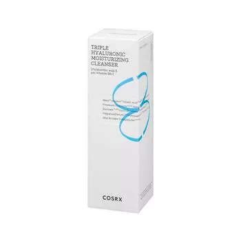 COSRX Hydrium Triple Hyaluronic Moisturizing Cleanser 150ml - Увлажняющее очищающее средство с тройной гиалуроновой кислотой