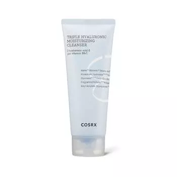 [COSRX] Hydrium Увлажняющее очищающее средство с тройной гиалуроновой кислотой 150 мл