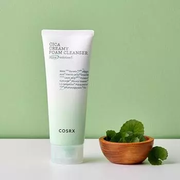 COSRX Очищающая пенка Pure Fit Cica Creamy Foam Cleanser_150 мл, 150 мл, 1 шт.