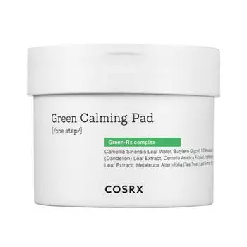 COSRX One Step Green Calming Pad, 140 мл, 70 подушечек, 1 упаковка