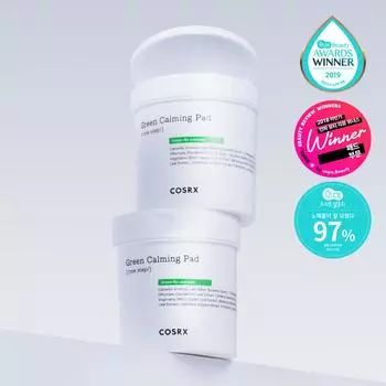 COSRX One Step Green Calming Pad 90 Sheets Double Pack