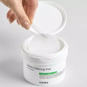 COSRX One Step Green Успокаивающие подушечки 140 мл (70штук) 140ml X 1PCS