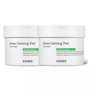 COSRX One Step Renewal Green Pad 70p, 70 листов, 2 шт.