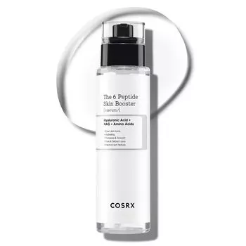 COSRX Peptide Booster Serum Peptide 6 Skin Booster Toner 150mL Peptide Serum Lotion Niacinamide Hyaluronic Acid Adenosine Allantoin Serum Emulsion NMF