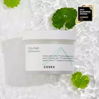 COSRX Pure Fit Cica Pad Pack 90 листов, популярная взрывная косметика Кореи