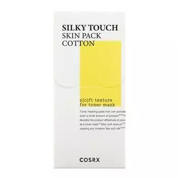 COSRX Silky Touch Skin Pack Cotton Pads 60 sheets, Korean cosmetics