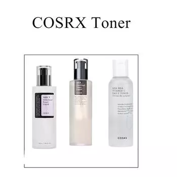 [COSRX] Тонер COSRX AHA BHA Осветляющий 150 мл / Тонер COSRX BHA Blackhead Power Liquid 100 мл / Тонер COSRX 150 мл Обновляющий AHA BHA Витамин C Ежедневно