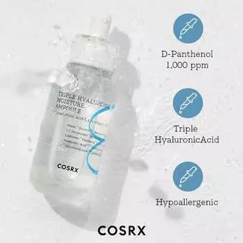 COSRX Triple Hyaluronic Moisture Ampoule 40ml AUTHENTIC STORE