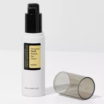 [COSRX] Усовершенствованный крем для кожи вокруг глаз с пептидами улитки 25 мл