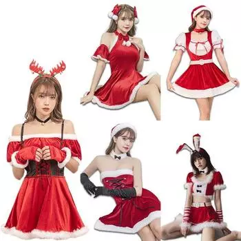 Costume Christmas Feminine Sense Uniform Suit Passion Bunny Girl Cosplay Christmas Hat