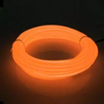 Costume El Wire Luminated Strips Adult Kids Stickman Figure For Halloween Party Orange,For Kids