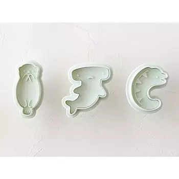 cotta sea cookie mold hammerhead moray (sea otter, shark, eel)