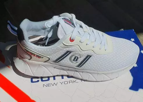 COTTON BELT Bolton - Мужские кроссовки для отдыха, белые CBM215530 ОРИГИНАЛ 41 белый