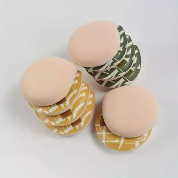 Cotton Candy Cosmetic Puff Супер Мягкая Пуховка Воздушная Пуховка Тональный Крем Консилер Сухой И Влажный Макияж Инструменты зелёный
