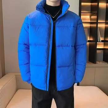 Cotton Coat Winter Thickened Warm Jacket Men s New Style Cotton Jacket Trendy Brand Cotton Coat Stand Collar Men s Fashion S