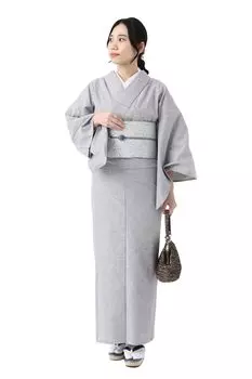 Cotton Kurume Cotton Made in Single Washable Already Nep Purple [Tayutafu] Kimono, Weave, Kimono, Japan, Clothes, Kimono, Tailored, Women s, Stylish,